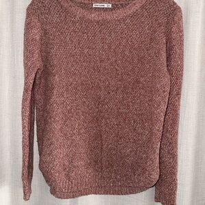 Pink Clover Dusty Rose Crew Neck Sweater